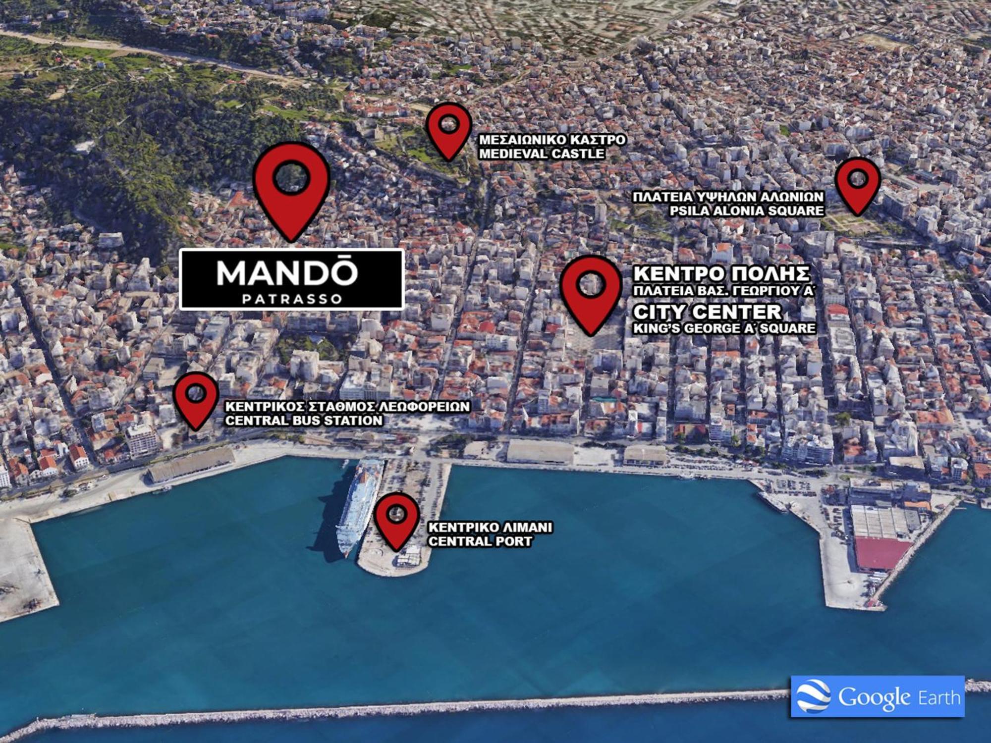 Mando Patrasso - Classical In The Center Of With Free Parking Apartment